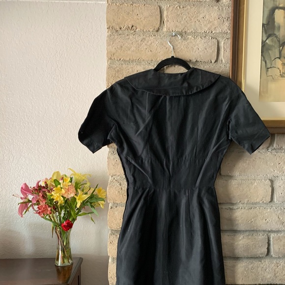 Vintage 1950s Dress and Collar - Picture 6 of 12